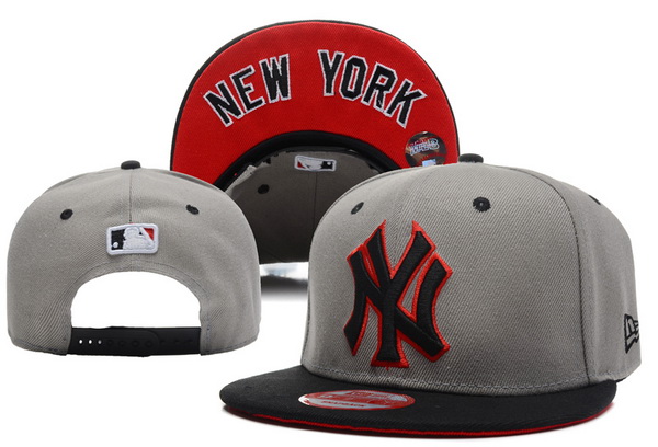 MLB New York Yankees NE Snapback Hat #145